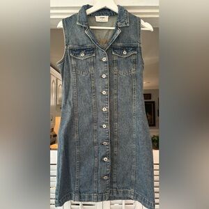 Cotton On | Collared Denim Mini Dress 🧵👢